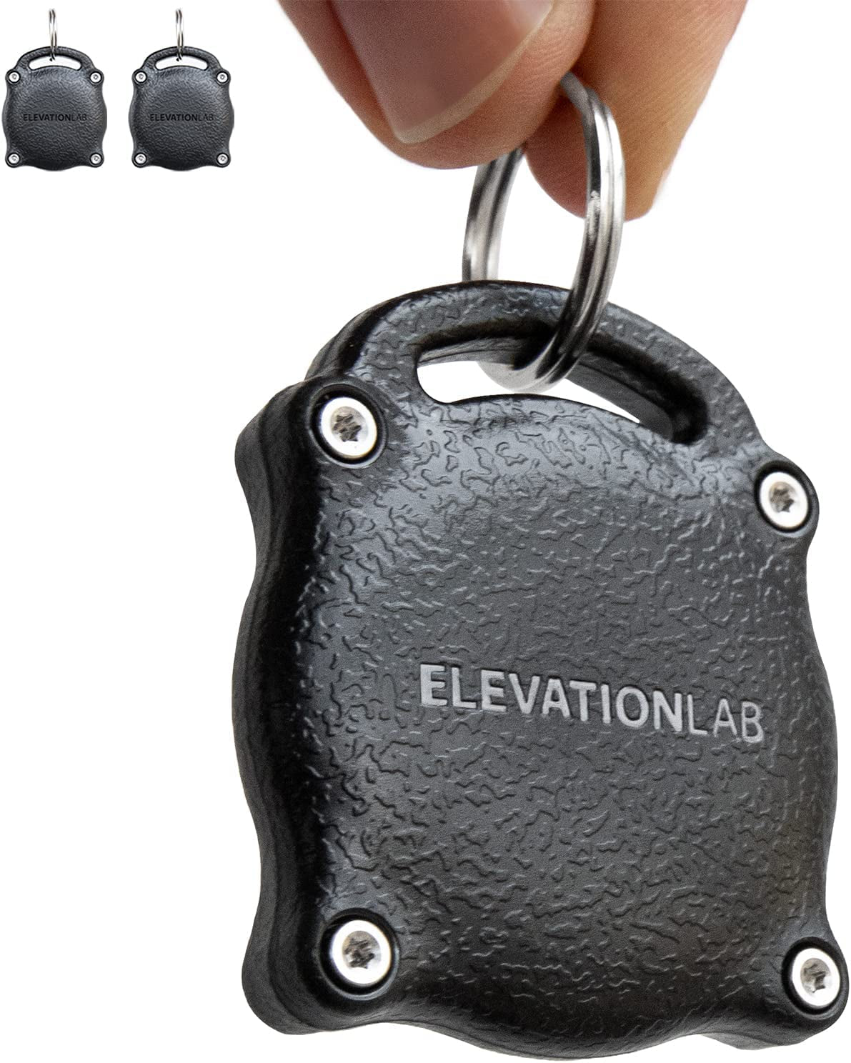 Airtag Keychain Case - Waterproof (2 Pack) | Indestructible, Discreet, Secure, Premium Constuction