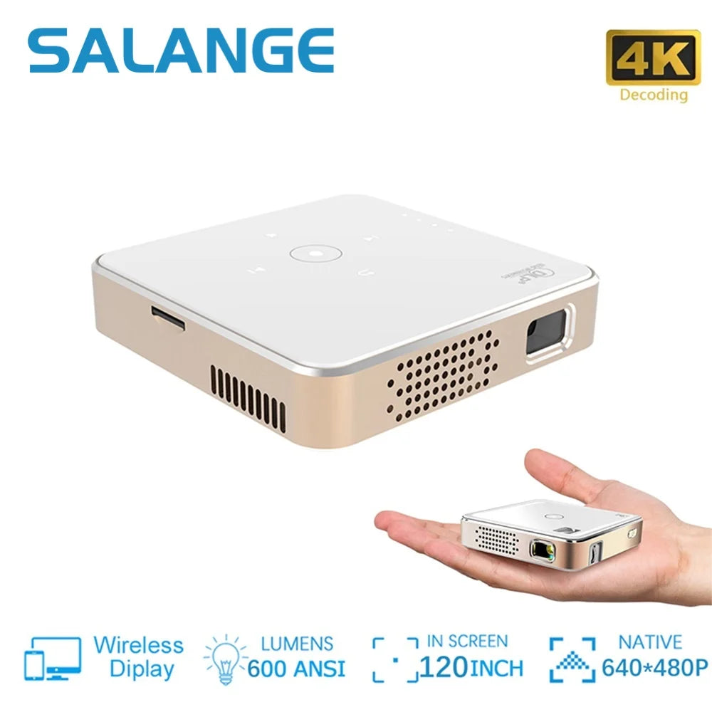 P30 Mini Projector DLP Portable Home Theater 1080P 4K Supported Wifi Screenless TV for Mobile Phone Smartphone