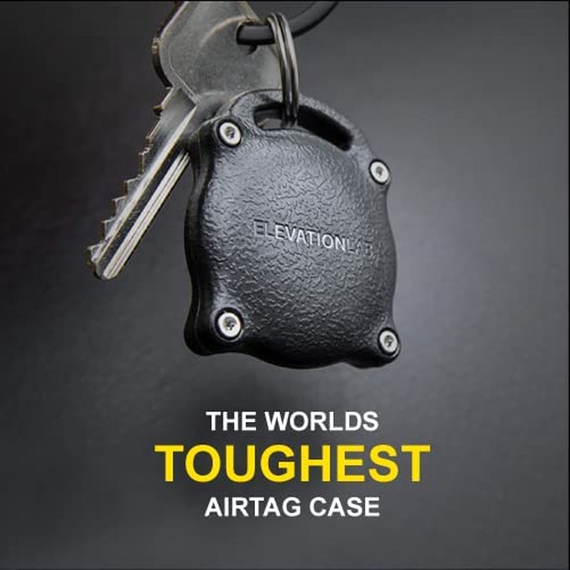 Airtag Keychain Case - Waterproof (2 Pack) | Indestructible, Discreet, Secure, Premium Constuction
