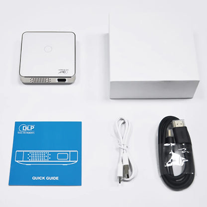 P30 Mini Projector DLP Portable Home Theater 1080P 4K Supported Wifi Screenless TV for Mobile Phone Smartphone